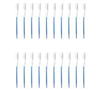Kichvoe Disposable Travel Toothbrushes Convenient Portable Teeth Brush 50pcs with Soft Flexible Bristles for Effective Plaque Removal, Blue Pp Material for Travel and Hotel Use