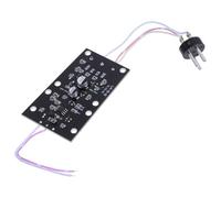 Kichvoe DIY Condenser Microphone Circuit Board Repair Module Kit with Noise Reduction Design and Compatibility for Professional Recording Sessions, Plastic and Metal Material