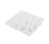 Kichvoe DIY Silicone Mold for Epoxy Resin with Irregular Stone Shapes, White Silicone Material, Easy to Clean and High Tear Strength, for Jewelry Making and Craft Decoration