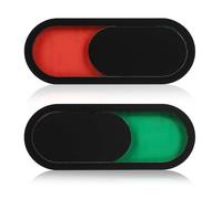 Kichvoe Door Sign Indicator Slider Privacy Sign, 2 Pcs Black 3×7Cm Vacancy Occupied Status for Office and Hotel Room