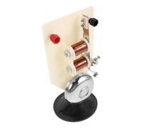 Kichvoe Electric Bell Experiment Kit for Middle School Physics Teaching with Plastic and Metal Materials, Precise Wiring Marks, and Acoustics, for Group Activities and Teacher-led