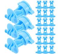 Kichvoe Electric Fence Wire Insulators Post Wire Holding Insulators for Farm and Yard 50pcs Sturdy Pp Material with Long Life and Not Easily Broken Features and Wood Post Applications