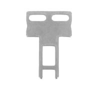 Kichvoe Electrical Door Lock Interlock Key, CNC Machine Actuating Lock Tongue Switch, Direct Acting Key, Silver Tone Locking Parts Compatible with ESDS-K1