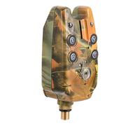 Kichvoe Electronic Fishing Bite Alarm PC Material with Adjustable Volume Knob Fish Rod Alert Indicator Loud Alarm for Night Fishing