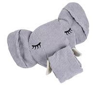 Kichvoe Elephant Shaped Snuffle for Dogs Gray Sturdy Squeaky Food Hiding Mat Indoor Dog Chewing Plaything Interactive Pet Activity