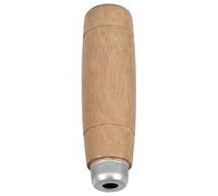 Kichvoe Ergonomic Wooden Knife Handle Replacement for Screwdriver and Lacquered Khaki Wood Grip Handle and Tool Maintenance