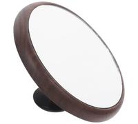 Kichvoe Espresso Machine Replacement Mirror for Coffee Shots with 360 Degree Rotatable Unique Design, Made of Wood and Stainless Steel, for Coffee Shops and Home Use