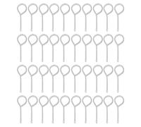Kichvoe Fire Extinguisher Pull Pins Resistant to Bending or Breaking with Secure Locking Mechanism 120pcs Iron Material Suitable for Firefighter Equipment and Fire Safety Maintenance