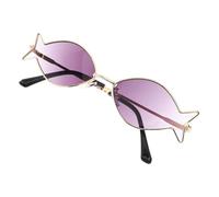 Kichvoe Fish Shaped Sunglasses for Summer Beach Pool Party and Luau Fun | Lightweight PC and Metal Build, UV Protection, Hawaiian Island Theme, Photo Props for Island Events