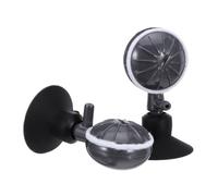 Kichvoe Fish Tank Bubble Diffuser Plastic Flat Body 2pcs Adjustable with Suction Cup Aquarium Air Diffuser for Fish Fry Oxygenation, Ultrafine Bubbles for Home or Office Tanks