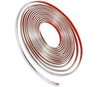 Kichvoe Flexible PVC Peel and Stick Trim Caulk Strip for Wall Corner and Tile Edging, 1 Roll Self Adhesive Modern Molding Trim, Easy to Install and Stylish Decorative Border