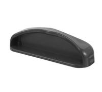 Kichvoe Freezer Latch Handle 100mm Hole Distance Plastic Black Door Pull | Non-slip Grip, Screw Included, for Refrigerated Display Case Doors and Cooler Cabinets