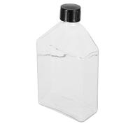 Kichvoe Glass Cell Culture Flask with Plug, 6.76Oz/200ml Clear Glassware Container, Laboratory Use Glass Bottle for Tissue Engineering and Microbiology