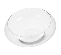 Kichvoe Glass Fish Bowl for Goldfish and Fish with Spacious Design and Healthy Environment, Elegant Simple Glass Bowl Suitable for Home Decor Or Office Display