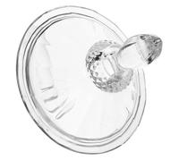 Kichvoe Glass Pitcher Lid 3l Replacement Water Jug Cover for Household Drink Dispenser with Embossed Crystal Design Suitable for Kitchen Use