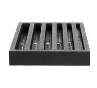 Kichvoe Graphite Ingot Mold Metal Molds Casting Black Thermal Stability Suitable for Copper Melting Alloys Emergency Heat Or Cold Usage