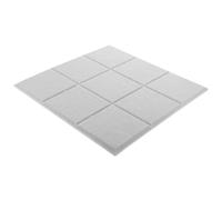 Kichvoe Grey Felt Photo Display Board 1pcs, 9-Grid Background Felt Wall Memo Bulletin Board for Home, Office, Kindergarten Message and Artwork Display