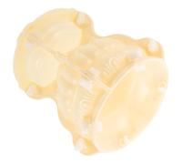 Kichvoe Handcraft Mold Flowerpot Making Mold for Teens White Plastic Round European Style Simple Beautiful Easy to Form Easy to Demould for DIY Handcraft Activities