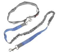 Kichvoe Hands Free for Small and Medium Dogs Outdoor Dog Leash with Adjustable Belt and Bungee Design Polyester Material Retractable Length 125-180cm Suitable for Walking and Hiking