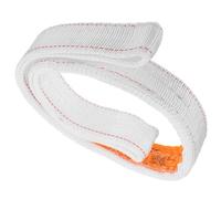 Kichvoe Heavy Duty 2 Ton Flat Lifting Strap Tow Belt 1 Meter White Tree Protection Sling for Hoisting and Towing Rigging in Automotive