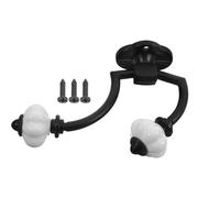 Kichvoe Heavy Duty Zinc Alloy Coat Hooks Dual Head Design, Antique Appearance, Space Efficient Rustic Wall Hooks for Hanging Bags, Hats, Coats in Home Or Mudroom