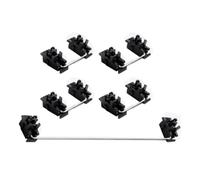 Kichvoe High Performance Mechanical Keyboard DIY Accessory Abs Key Stabilizer 4 Sets of 2u of 6.25u Satellite Keys for Enter and Backspace Easy to Install