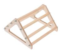 Kichvoe Khaki Synthetic Material Chicken Perch Stand for Rooster and Parrot, Easy to Install Pet That Promotes Exercise and Balancing in Birdcages