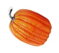 Kichvoe Large Realistic Artificial Pumpkin Decoration Orange Foam Faux Pumpkin for Fall Harvest Halloween Thanksgiving Table Display Prop