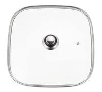 Kichvoe Lid Heat-resistant Cooking Cover Insulated Knob for Convenient Cooking for Families and Restaurants Watch Your Meals Cook Without Removing The Lid