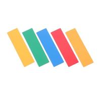 Kichvoe Magnetic Dry Erase Labels with Colored Borders, Rubber Magnet Material, Convenient Writing and Erasable Features, for Offices and Refrigerator Message Labels