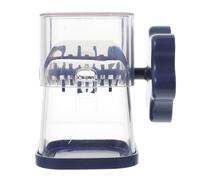 Kichvoe Manual Nut Chocolate Chopper Hand-Turned Masher for Tree Nuts Walnuts Dried Fruits Detachable Plastic Kitchen Grinder Tool for Home Use