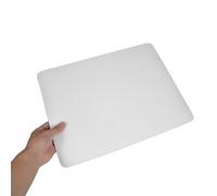 Kichvoe Mini Fridge Silicone Mat Non- Drip Tray for Kitchen Bar Appliances Easy to Clean Portable Under Sink Liner White Refrigerator Floor Protector