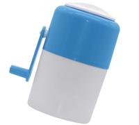 Kichvoe Mini Ice Crusher Manual Ice Plastic Blue Simple and Practical Design Easy to Clean Smoothies for Household Use in Summer