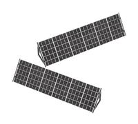 Kichvoe Miniature Solar Panel 2pcs for Architecture Landscape Models and Model Buildings, PLA Black, Decorative Value, Educational Value for Road Scene Simulation and DIY
