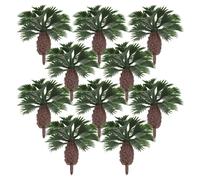 Kichvoe Miniature Tree Models Realistic Shape and Fine Craftsmanship for -landscapes 10pcs for Beautification Small Tree Decorations and Sand Table Decoration