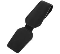 Kichvoe Multipurpose Car Glasses Holder Clip for Sun Visor Pu Leather and Magnetic Car Eyeglass Organizer with Card and Ticket Storage Easy Installation Compatible with All Visors