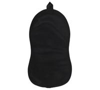 Kichvoe Non Slip Horse Saddle Pad, Breathable Mesh Moisture Wicking Black Equestrian Tack Saddle Cushion, Shock Absorbing Pad for Riding, Competition 24"x13"