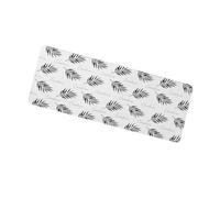 Kichvoe Oil Splatter Guard Preventing Oil Splashes Foldable Aluminium Foil Three-Panel Shield White Splashback Protector for Kitchen Cooking on Gas Stove