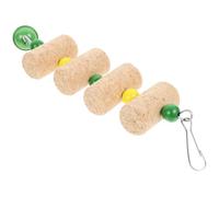 Kichvoe Parrot Hanging Chewing for Birds and Parakeets, Synthetic Material, Assorted Colours, Safe and Sturdy Design, for Foraging and Balance Training in Birdcages