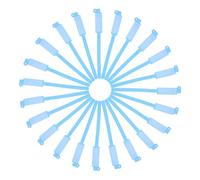 Kichvoe Patient Identification Wristbands Blank PVC Waterproof 100pcs Reusable Id Wrist Bands Comfortable to Wear for Hospitals and Clinics