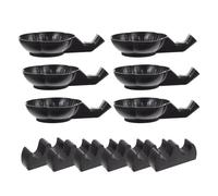 Kichvoe Pen-rest Ink Dish Chinese Calligraphy Study Room Decor Portable Practical Plastic Creative High-grade with Attractive Appearance for Friends Who Enjoy Chinese Culture Office