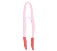Kichvoe Pet Eye Cleaning Brush for Cats and Dogs, Multi-functional Silicone and Plastic Soft Brush to Remove Eye Debris and Tear Stains, Cute and Fashionable Pink Grooming Tool for Pet's