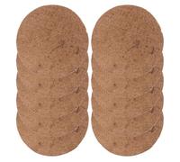 Kichvoe Pigeon Nest Pads Breathable 10pcs Palm Bird Egg Mats