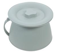 Kichvoe Plastic Not Easy be Broken or Stained with Lid Chamber Sturdy for Family Use Pots 1.5l Urine Pot a Practical Urinal Spittoon Suitable for Adults