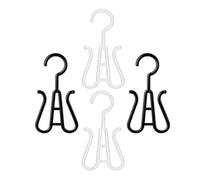 Kichvoe Plastic Shoe Display Hooks 4Pcs Multi-Use Drying Hangers for Shoes Extra Large Strength Suitable for Slippers and Household Use