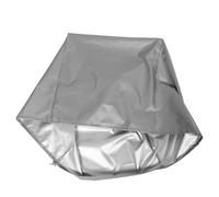 Kichvoe Pontoon Boat Bench Seat Cover Helm Chair Protector Waterproof Oxford Fabric Heavy Duty Easy to Clean Secure Fit Outdoor Marine Boat Use