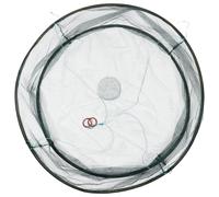 Kichvoe Portable Folding Fishing Net with 100cm Opening and 80cm Base Diameter, Crab Cage Trap for Pier and Pond Crabbing, Casting Net for Shrimp Bait and Fish Traps, 1pcs Foldable Mesh