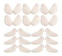 Kichvoe Portable Plastic Shoe Trees Lightweight Sneaker Shoe Stretchers and Shape Holders 20 Pairs for Men and Women and Cabinet Sturdy Crease Protectors with Sleek Modern Design