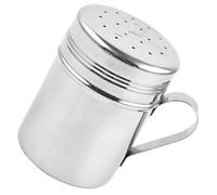 Kichvoe Portable Stainless Steel Seasoning Bottle with Creative Appearance, Lightweight and Suitable for Bbq and Kitchen Use, Sturdy Condiment Pot for Salt, Pepper, and Spice Storage