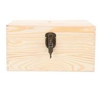 Kichvoe Portable Wooden Donation Box with Lock Secure Community Mailbox for Fundraising and Voting Smooth Edge Design Wooden Material for Love Donations